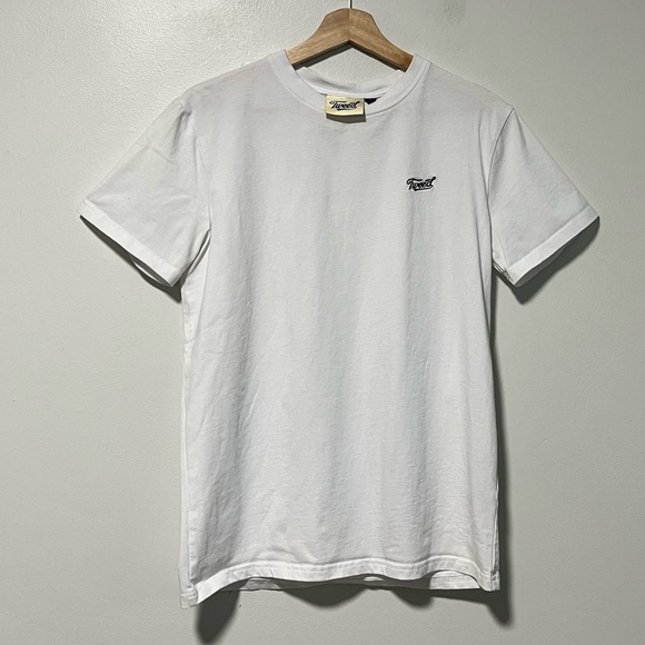 Tweed White Logo T-Shirt - Size Small - Picture 6 of 11
